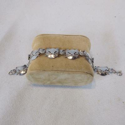 Sterling Silver Cat Bracelet