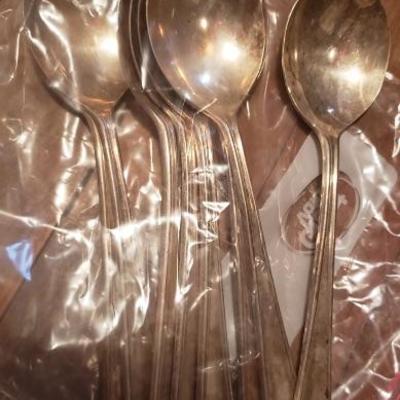 65 pc. Lunt Treasure Sterling and 36pc. Rogers Bros SilverPlate Sets