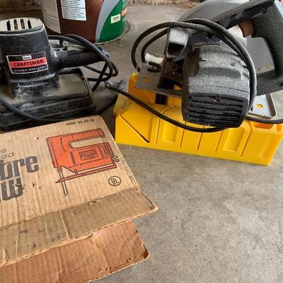 Saw and Sander Lot