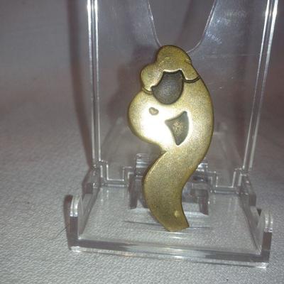 Mother & Child Pendant by Gastineau