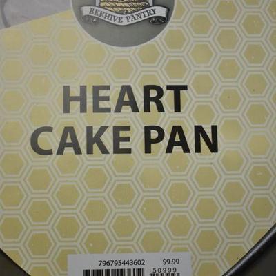 Heart Cake Pan by Beehive Pantry - New