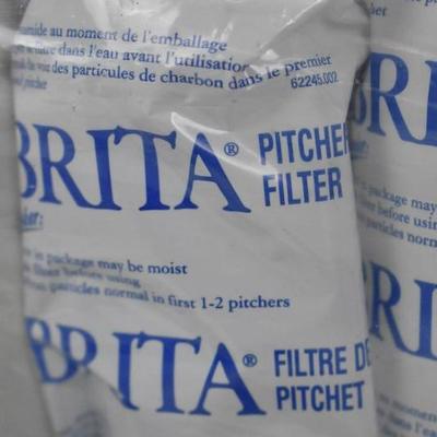 Brita Pitcher Filters, Qty 4 - New