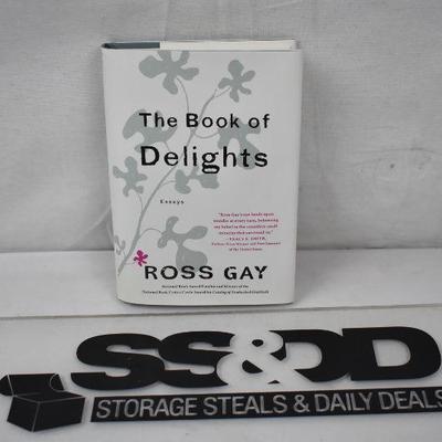 Hardcover Book: The Book of Delights. Essays by Ross Gay - New