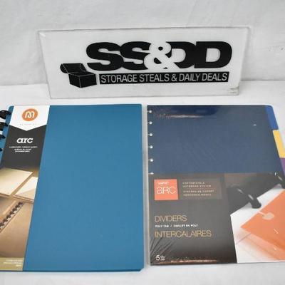 ARC Discbound Notebook & Dividers - New