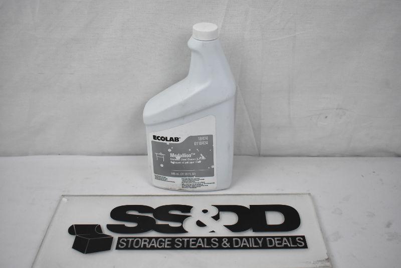 Ecolab Medallion Stainless Steel Cleaner & Polish, 32 oz New