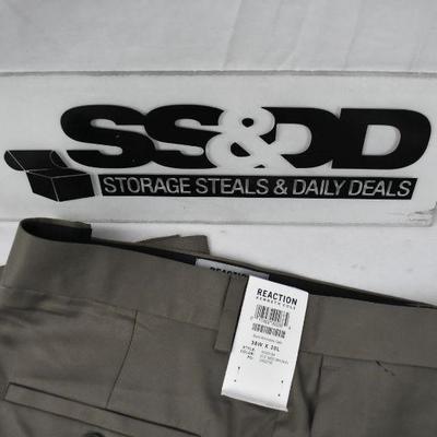 Men's Dress Pants 38Wx30L Medium Brown Kenneth Cole Reaction - Retail $85 - New