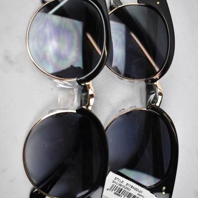 5 pc Accessories Lot: Sunglasses, Earrings, Bracelet, Hair Ties/Clips - New