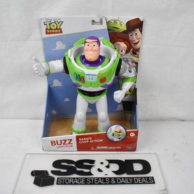 Disney Pixar Toy Story Buzz Lightyear Karate Chop Action - $14.99 Retail - New