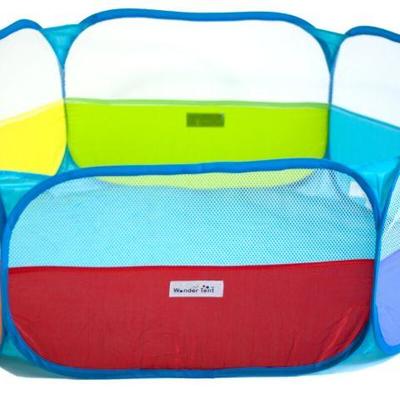 Six Color Hexagon Playpen (does NOT include 200 Balls), $30 Retail - New