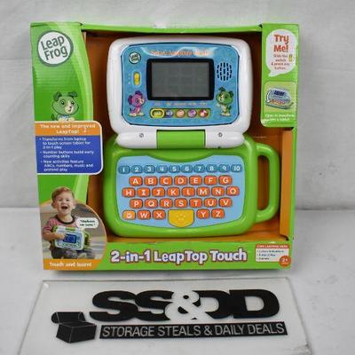 LeapFrog, 2-in-1 LeapTop Touch, Laptop Toy for Toddlers - $20 Retail - New