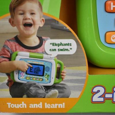 LeapFrog, 2-in-1 LeapTop Touch, Laptop Toy for Toddlers - $20 Retail - New
