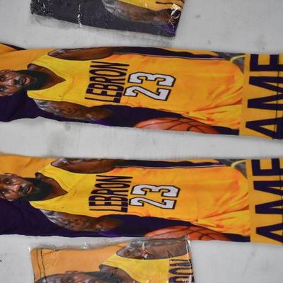 Arm Sleeves, LeBron James, Qty 4 - New
