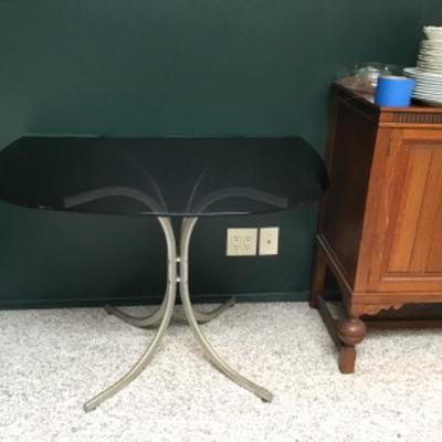 F-110 Tinted Glass Wall Table 