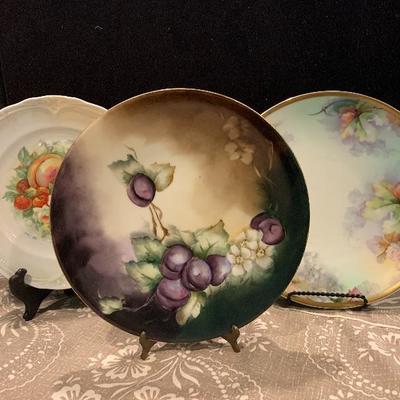 Three China Plates