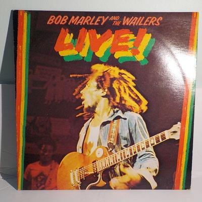 Bob Marley and the Wailers Live., LP- vinlyn 33rpm.