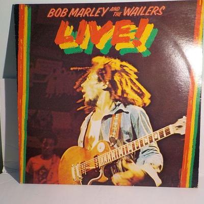 Bob Marley and the Wailers Live., LP- vinlyn 33rpm.