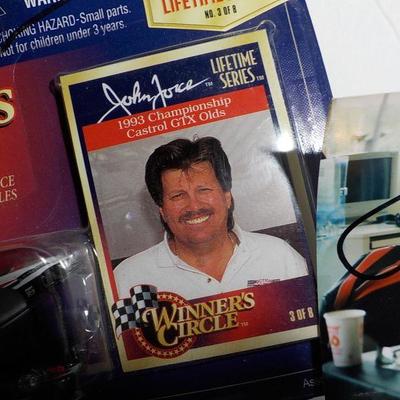 Nascar Legend  " John Force" signed .