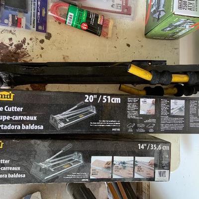 Tile Cutter Lot