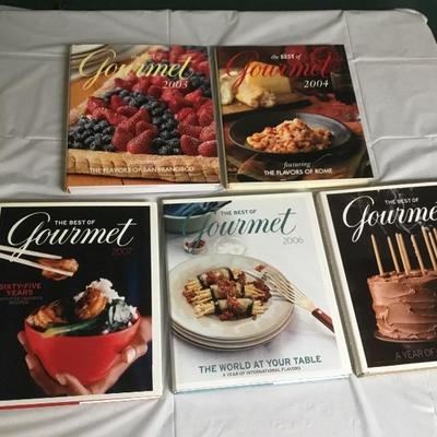 F-152 The best of gourmet cookbooks Five volumes do you thousand three 2007