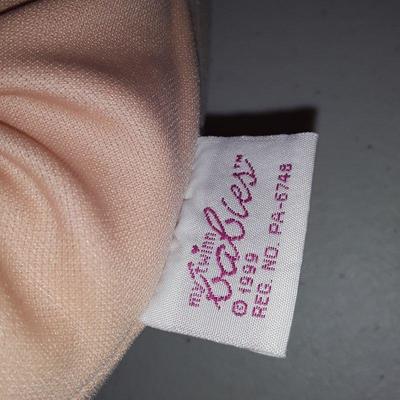 Lot of 7 dolls & three doll chairs