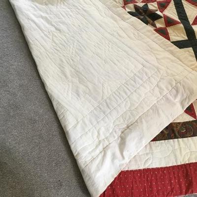 L-106 Vintage handmade quilt