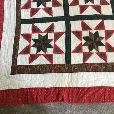 L-106 Vintage handmade quilt