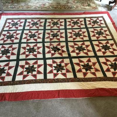 L-106 Vintage handmade quilt