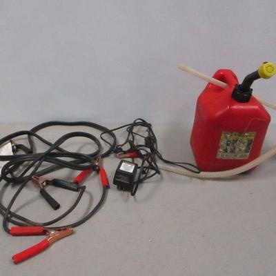 Lot 31 - Gas Container & Automatic Battery Charger