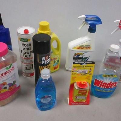 Lot 32 - Variety Of Cleaning & Garden Supplies