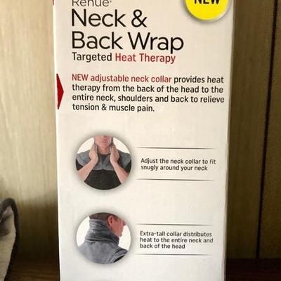 Neck and back heating pad