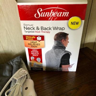 Neck and back heating pad