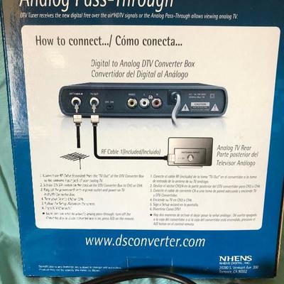 Digital TV signal converter