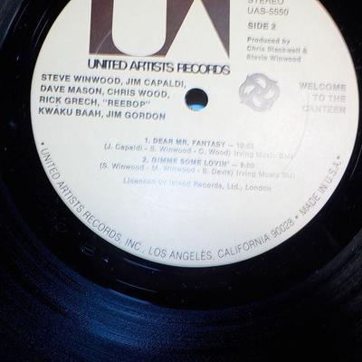 Welcome to the Canteen, Album by Steve  winwood, Dave Mason.