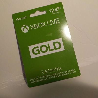 XBOX live for 3 months.