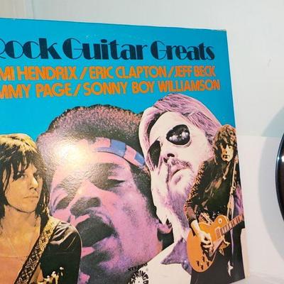'Rock Guitar Greats"  Album/ Jimi Hendrix / Eric Clapton/ Jeff Beck