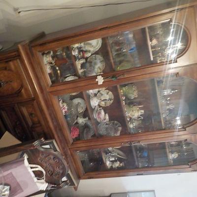 Stunning China Cabinet. No Contents.