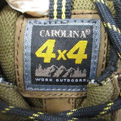 Lot 47 - Carolina 8 Inch Logger Boots - Electrical  Size 13 D