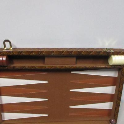 Lot 48 - Backgammon Game With Case