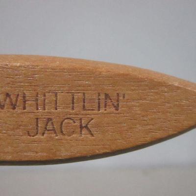 Lot 59 - Knives w/ Wood Handles & Various Shapes By Whittlin' Jack