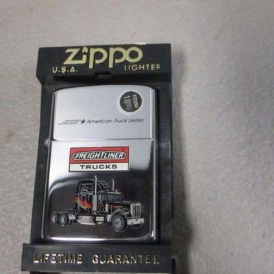 Lot 66 - Zippo Lighter 18 Wheeler American Truck Series Freightliner