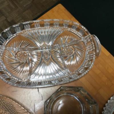 K-104 Lot of 5 Serving Trays and Bowls