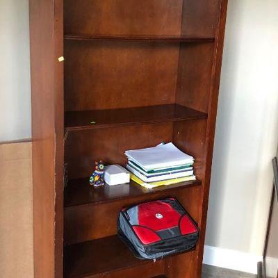 Mahogany Desk and Bookcase