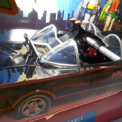 Batmobile with Batman and Robin / 1960's Replica (In Box)