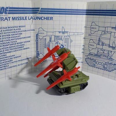 G.I. Pac Rat Missile  Lancher/ w/ blue prints.