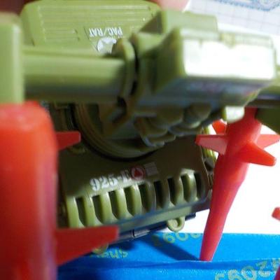 G.I. Pac Rat Missile  Lancher/ w/ blue prints.