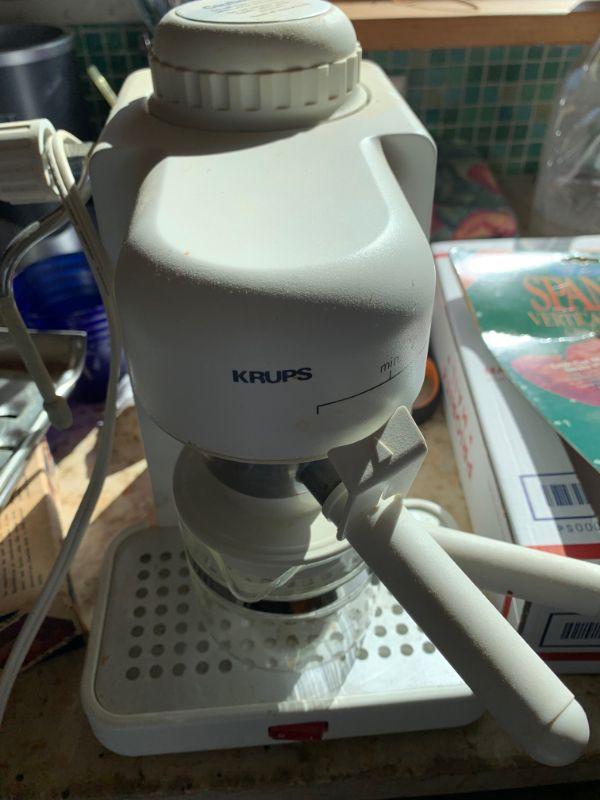 Krups espresso maker