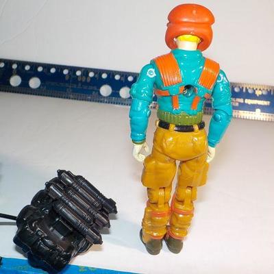 G.I. Joe / Downtown Figure w/ bp and stand.