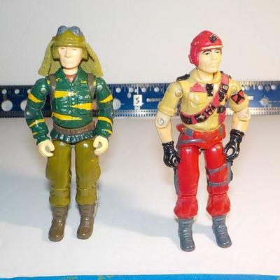 2- G.I. Joes, Special Mission Brazil and  Tiger Force Dusty