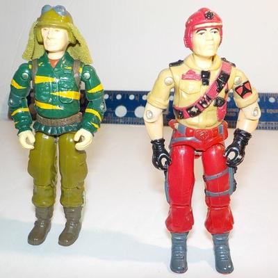 2- G.I. Joes, Special Mission Brazil and  Tiger Force Dusty