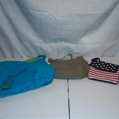 Lot of bags and backpacks